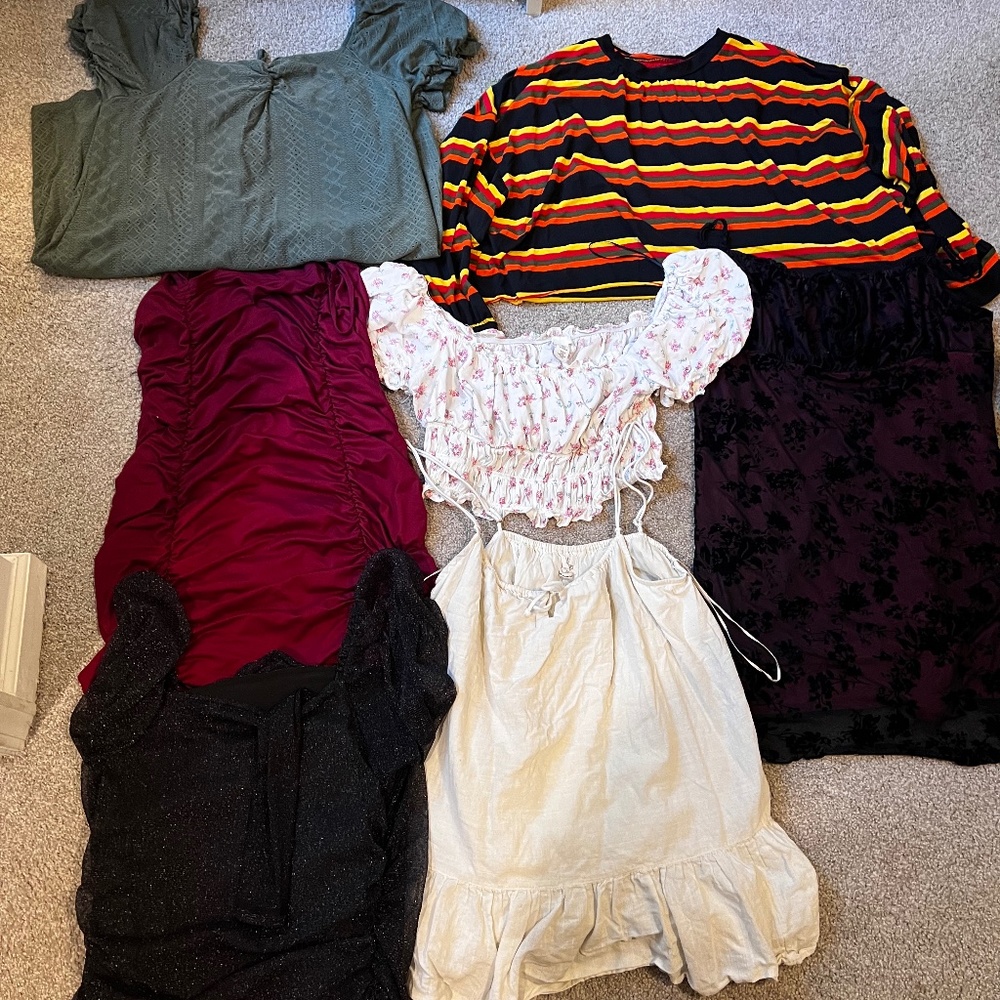 Plus size clothing bundle